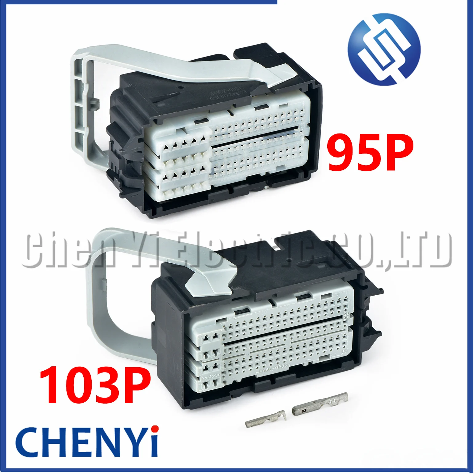 95/103 Pin Automotive connector ECU computer board PCM Module harness plug 34973-1074 34992-0001 FU5T-14A64-AB-004 For Ford