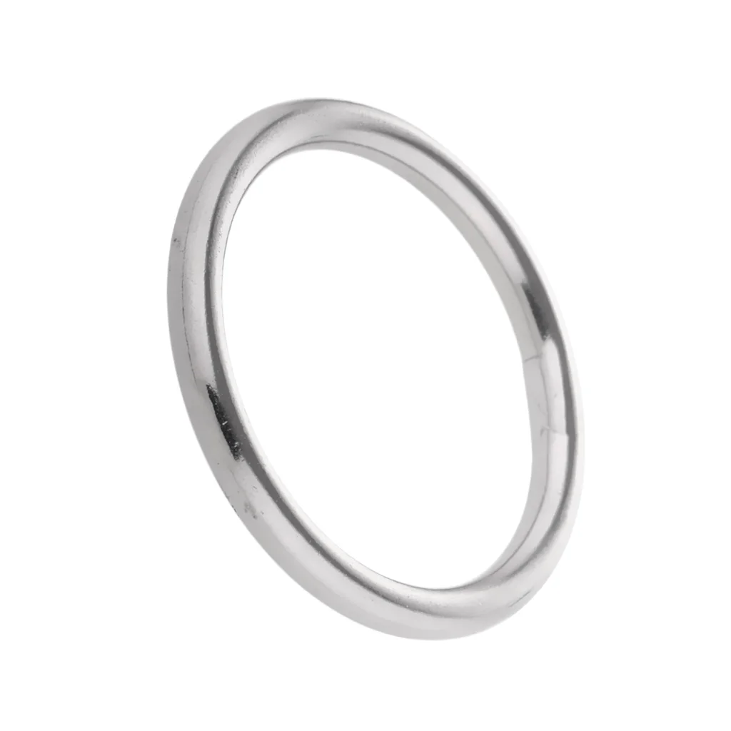 

1 шт., прецизионные полированные бесшовные круглые уплотнительные кольца из нержавеющей стали 304, диаметр от 1 до 2 дюймов, толщина от 0,12 до 0,35 дюйма