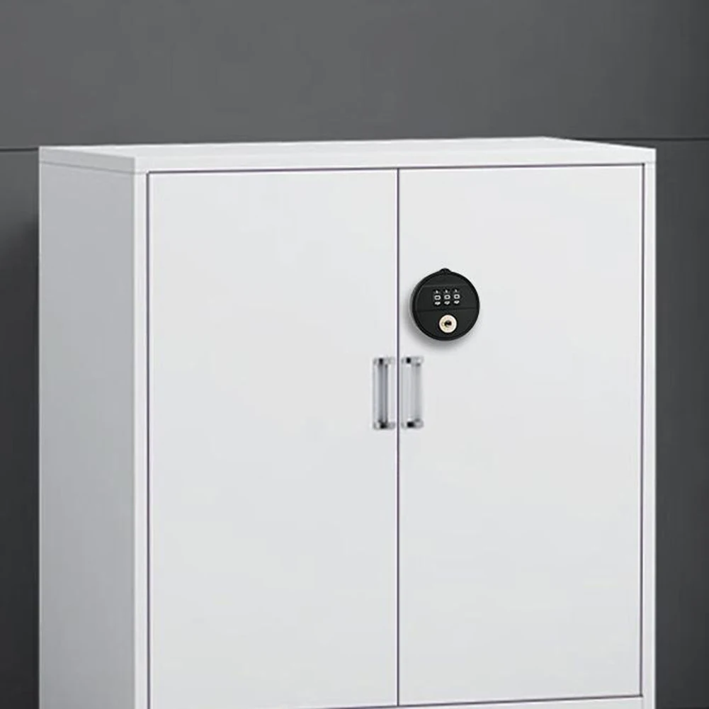 Keyed Combination Lock Cam Lock With Key ABS Material Design Easy Installation Process Long-lasting Usage For Cabinets