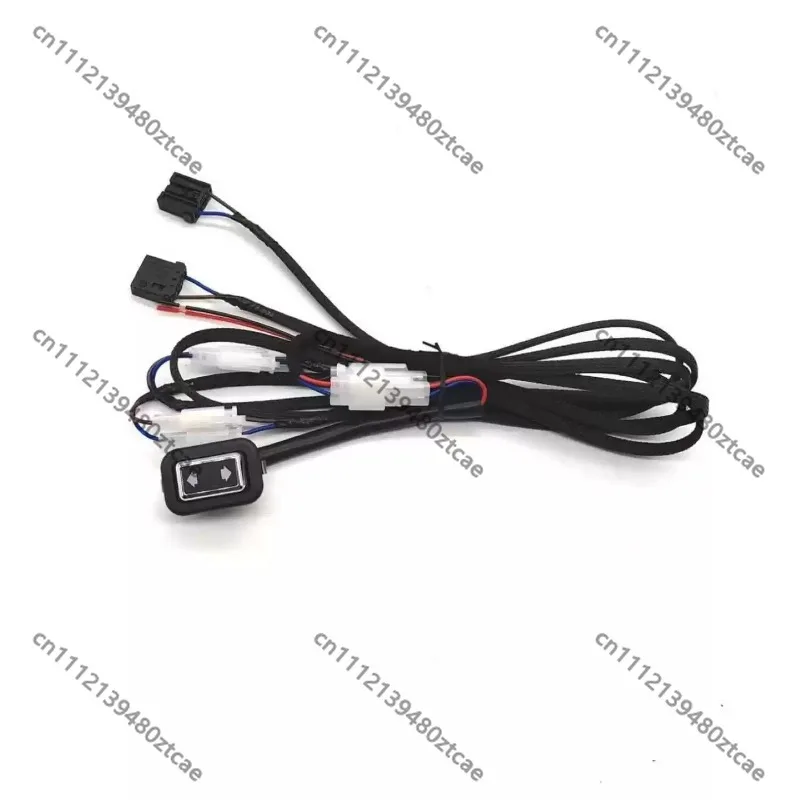 2-Way Car Electric Seat Control Switch Wiring Harness Universal Front Rear Cable For Seat Modification Replacement
