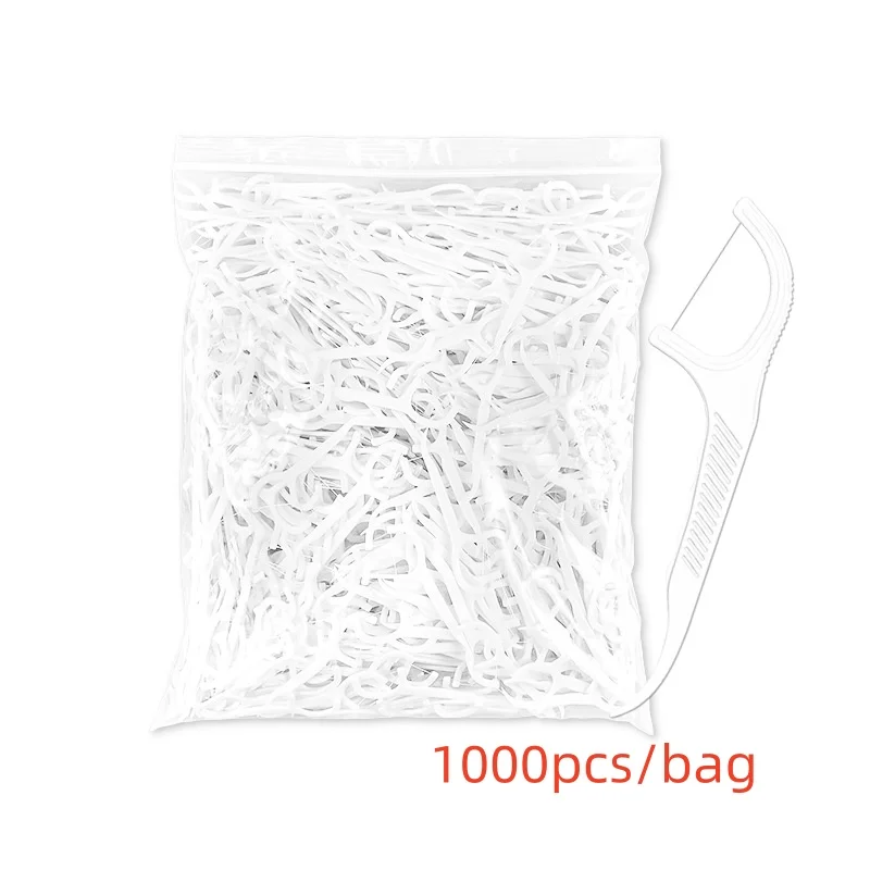 

1000 pcs Dental Floss Sticks Adult Ultra Fine Flosser Home Set Portable Toothpick Thread Dentist Floss Box