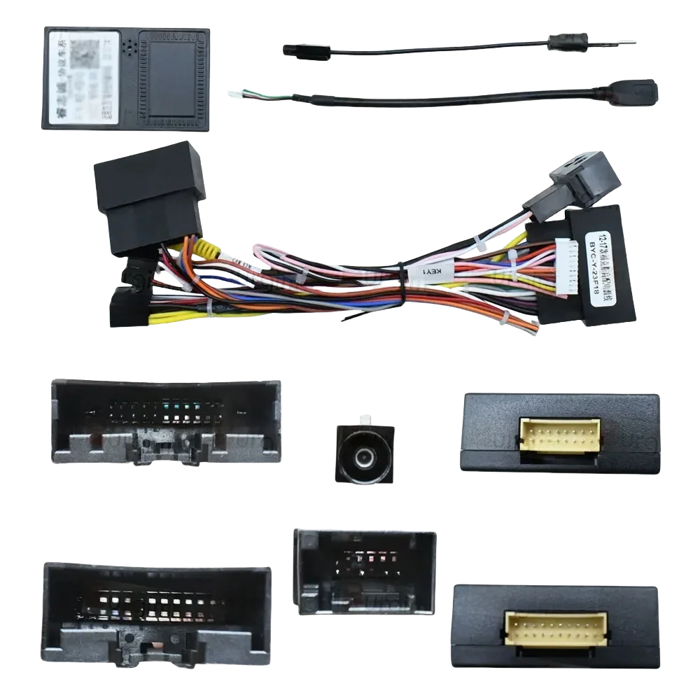 

16-контактный автомобильный стерео шнур питания, кабель-адаптер, декодер Canbus для Ford Ecosport 2012-2017, жгут проводов Android радио