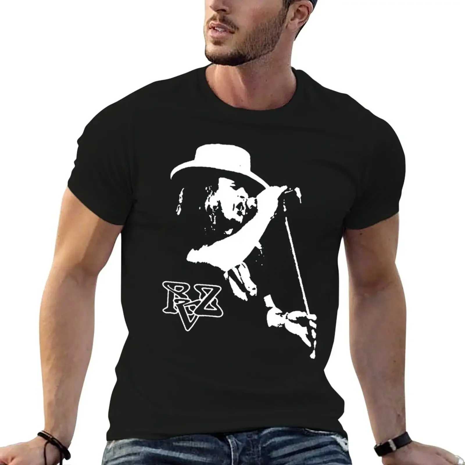 Graphic man musican T-Shirt vintage graphic tee vintage funny t shirts men