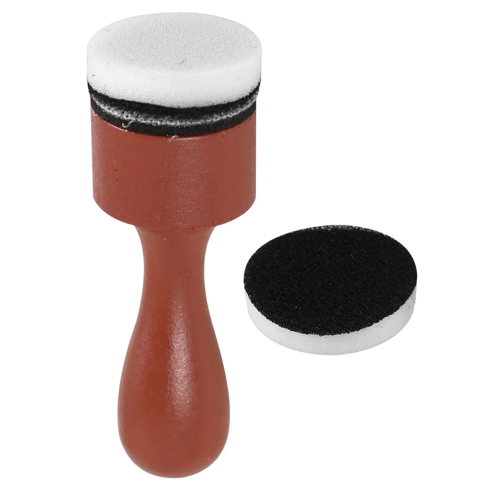 

Mini Ink Blending Tool 2 Flat Sponge Heads Card Making Refillable Foam Pad Wooden Color Supplies Canvas Craft Distress Ink