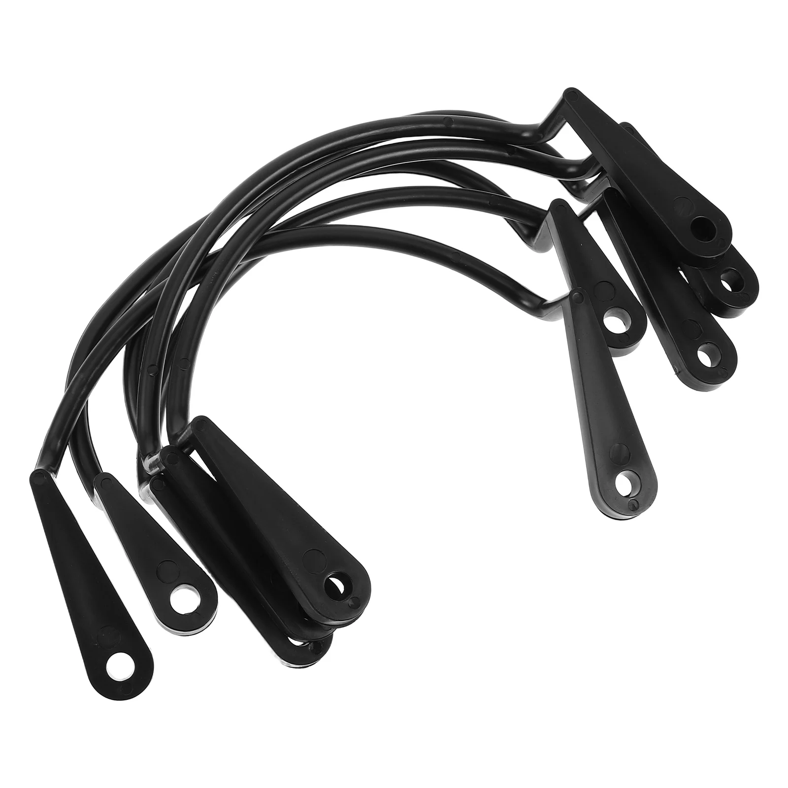 

6 Pcs Pool Table Accessories Billiard Kit Drop Bags Bracket Net Holder Mesh Fixator Plastic Parts