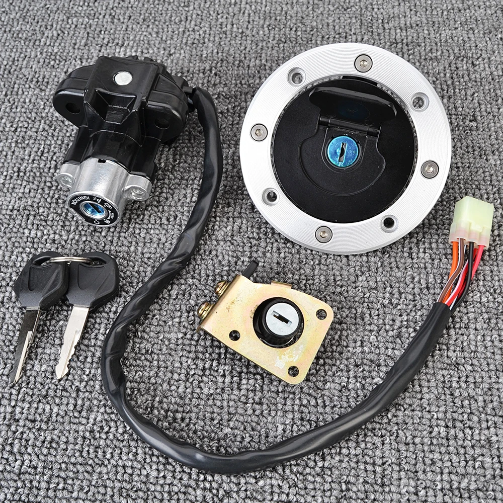 

Ignition Switch Fuel Gas Cap for Suzuki GSX600 GSX750 GSXR600 GSXR750 TL1000R TL1000S GSX 1200 FSW/FSX Inazuma Seat Lock Key Set