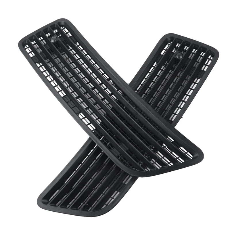 

1Pair Hood Upper Grille Vent Radiator Cover Trim For Mercedes Benz W221 W216 W251 2007-2013 A2218800205 A2218800305