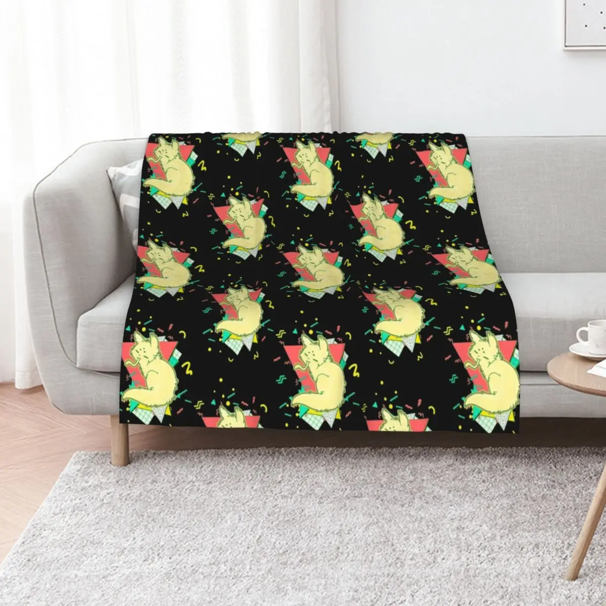 Saint - Rain World 90S Graphic Design Throw Blanket Soft Solid Color Blanket for Couch Bed