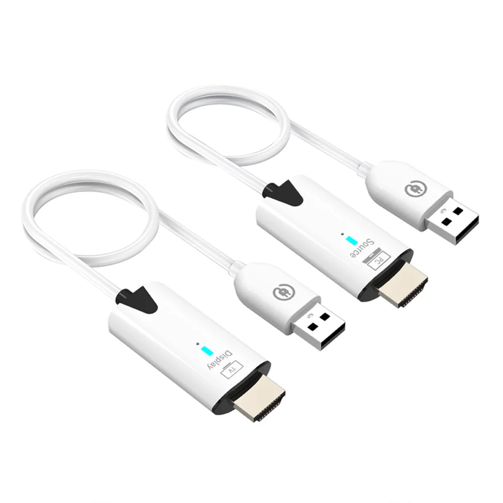 1080P 5.8G 30M Wireless HDMI-Compatible Video Audio Transmitter Receiver Extender Display Adapter Dongle For TV Box Monitor PC