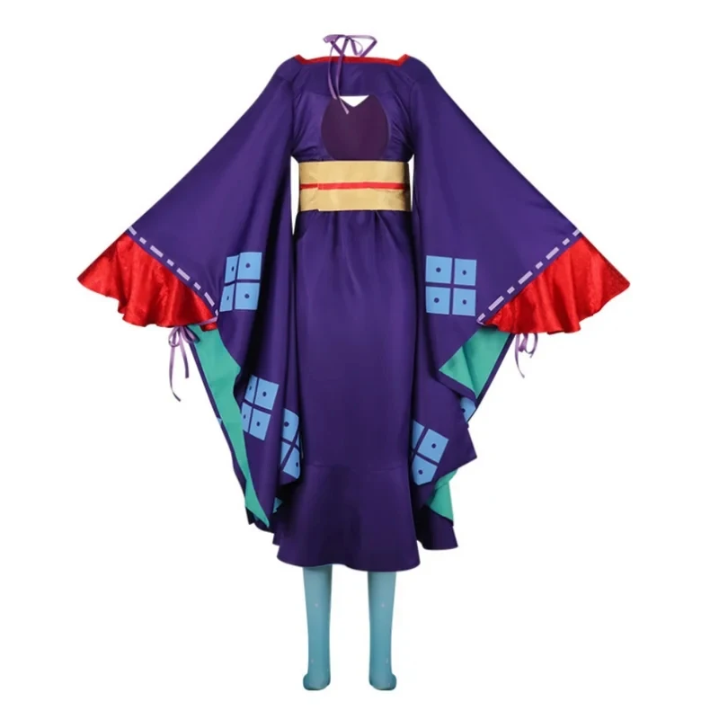 

354552.Cosmic Princess Kaguya! Cosplay Costume Tsukimi Yachiyo Kimono Suits Women Stage Performance Anime Costum