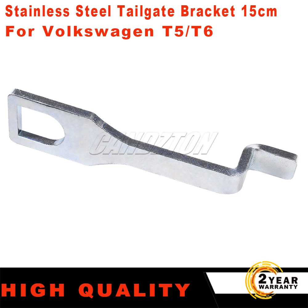 15CM Stainless Steel Car Tailgate Standoff Holder Bracket Hook Vent Lock Extension For VW T5 T6 California Camping Multivan