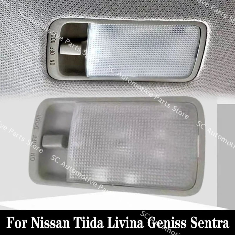 For NISSAN TIIDA LIVINA GENISS SENTRA Indoor Ceiling Light Roof Reading Lamp Assembly