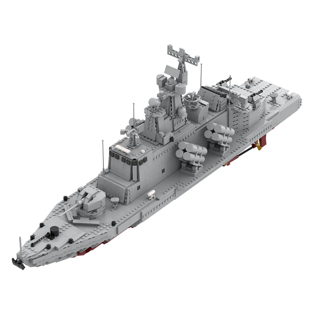 

Gobricks MOC Molniya-class missile boat Building Blocks Bricks Model DIY Toys Gift