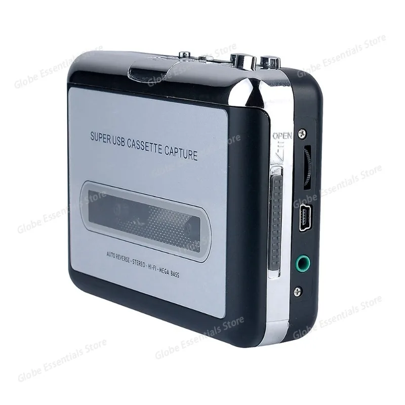 Tape To MP3 Cassette Player Converter, Tape Player Portable Player Cassette To MP3 for Ezcap218
