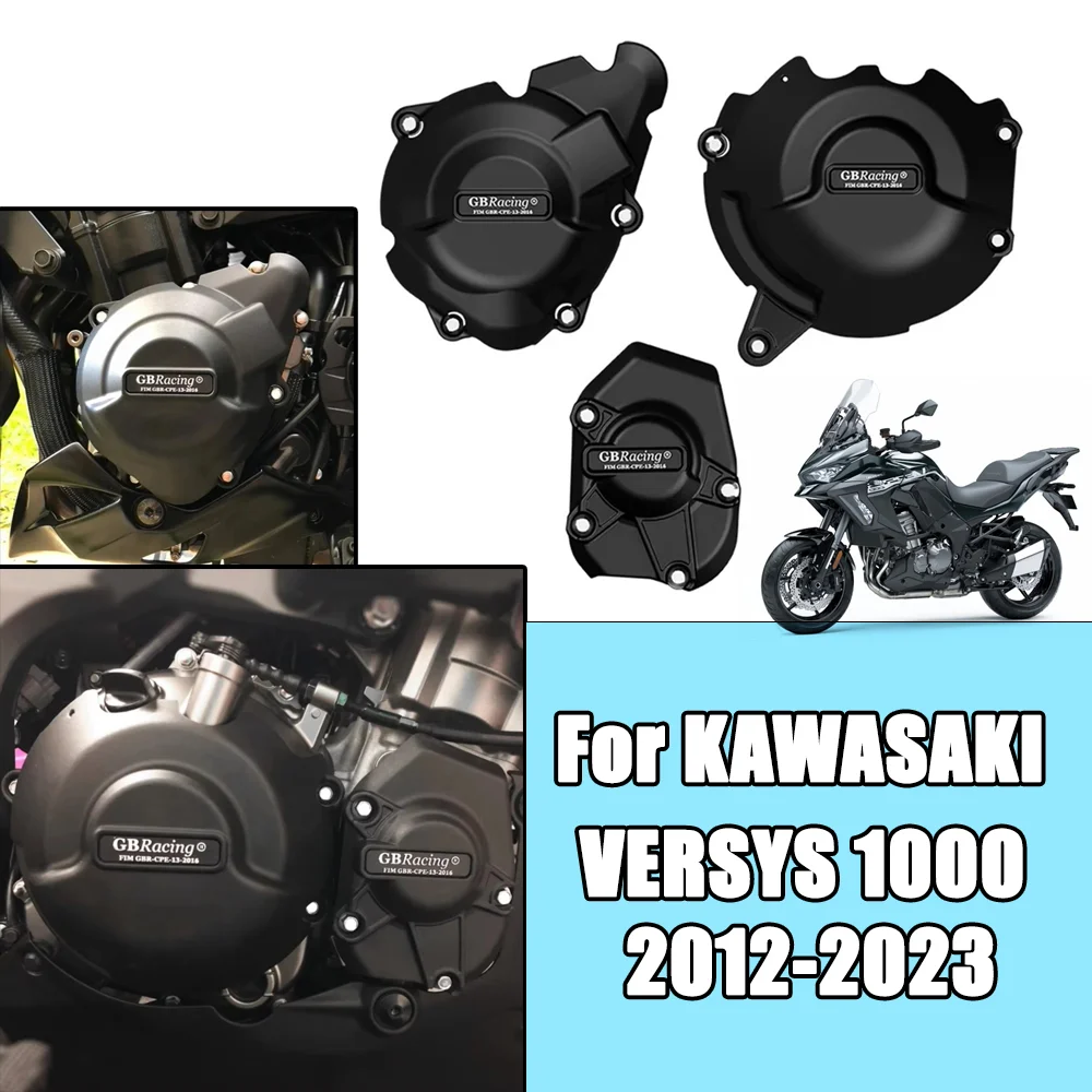 

Крышка двигателя мотоцикла, защитный чехол для KAWASAKI VERSYS 1000 2012-2023, защитные чехлы для двигателя