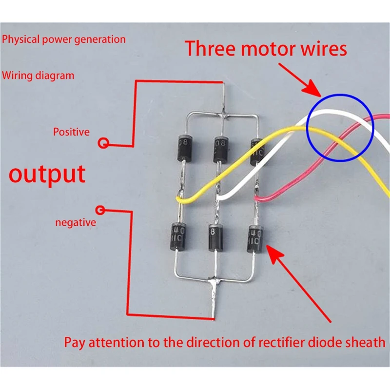 Low-Speed Three-Phase Permanent Magnet Brushless AC Brushless Wind Generator + Ballast Hand Hydraulic Power 12V-220V