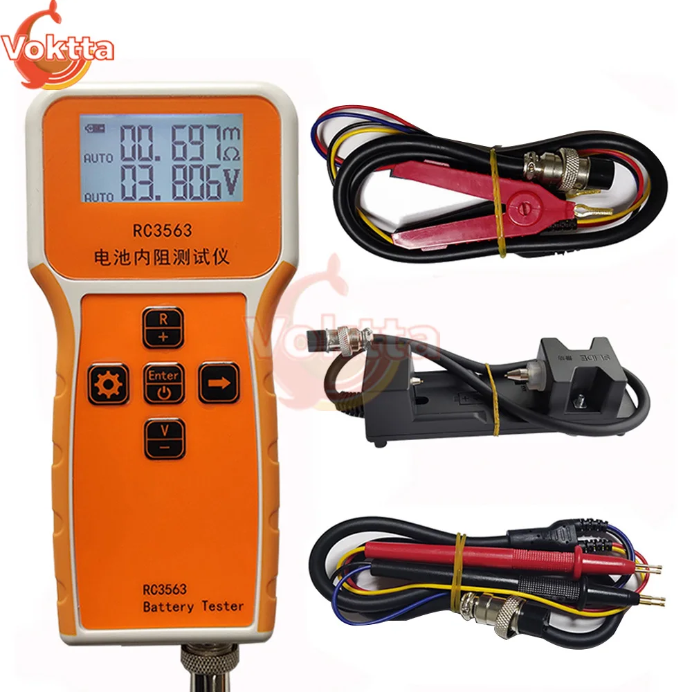 RC3563 18650 Battery Voltage Internal Resistance Tester High-precision Internal Resistance Detector Battery Tester Analyzer