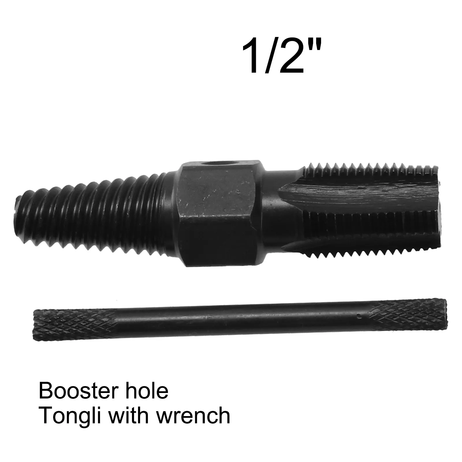 Set di estrattori per viti Set di estrattori per viti danneggiate chiave per rubinetto in acciaio al carbonio valvola a triangolo estrattore per tubi rotti