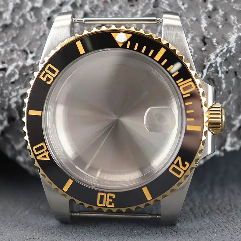 

20bar Waterproof SUB Diving Watch Case 316L Stainless Steel For Seiko NH35 NH36 NH38/34 Miyota 8215 ETA2824 Movement 28.5mm Dial