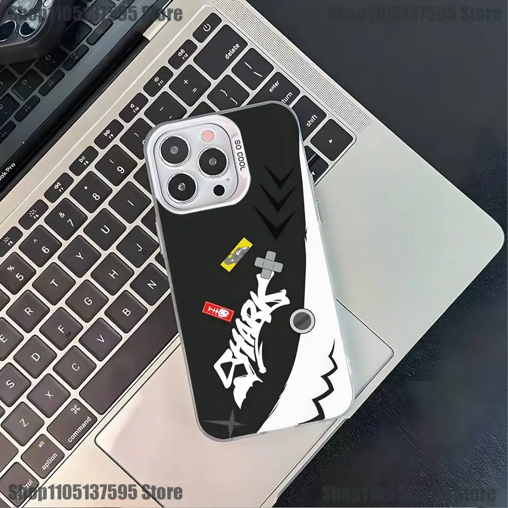 Custodia per telefono ZZZ Ellen Joe per iPhone 17,16,15,14,13,12,11,Pro,XS,Max,Plus,Mini,SE4,E Cover antiurto opaca bianca