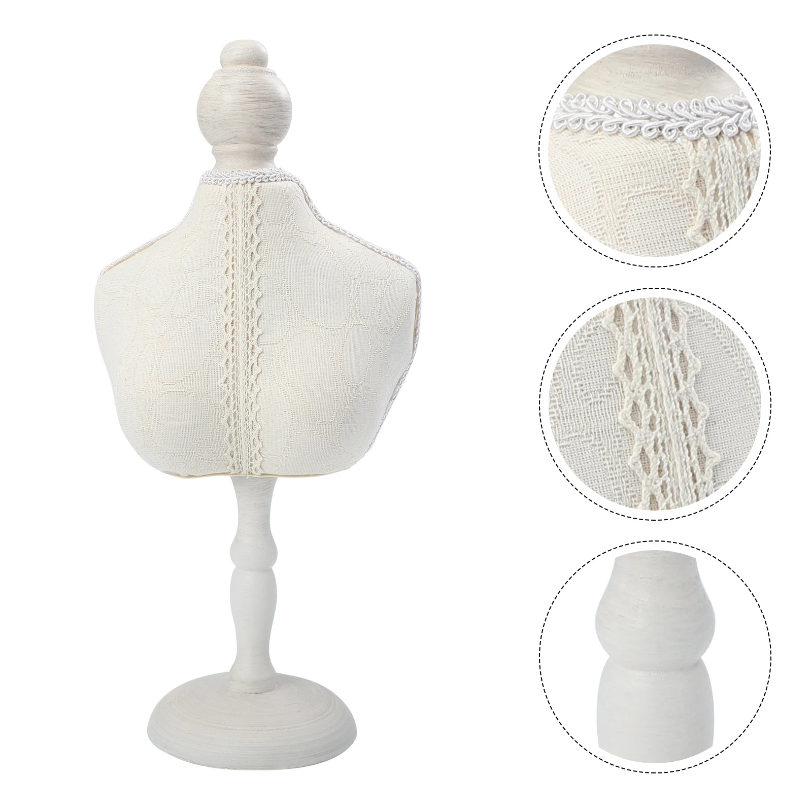 

Chic Display Stand Exquisite Jewelry Organizer Desktop Necklace Rack Home Decor Necklace Holder Delicate Jewelry Storage Rack