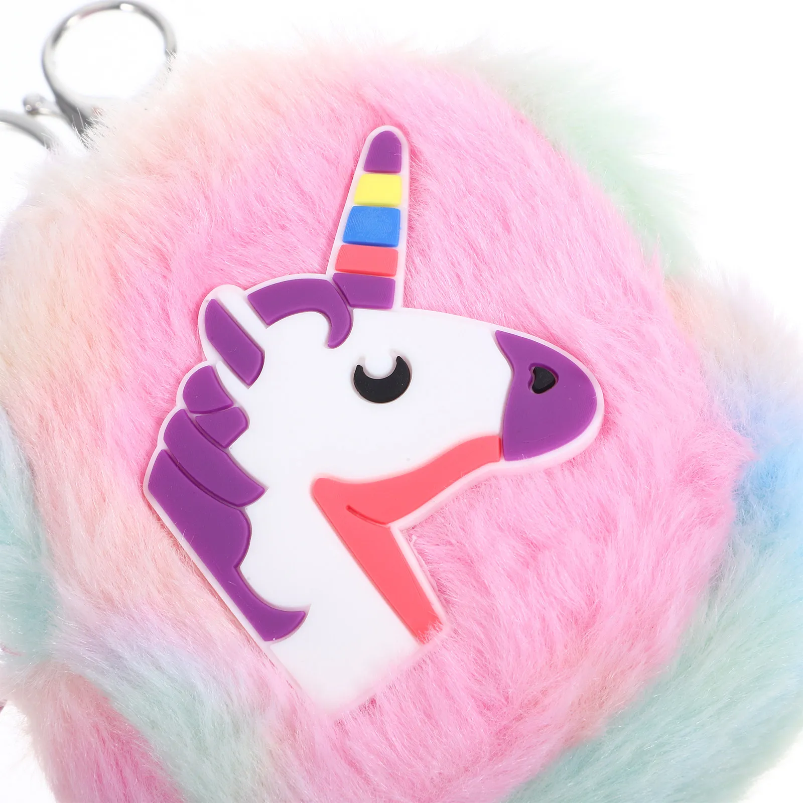 Coin Pouch Keychain Cute Purse for Women Animal Money Cartoon Wallet Bag Zipper Girls Change