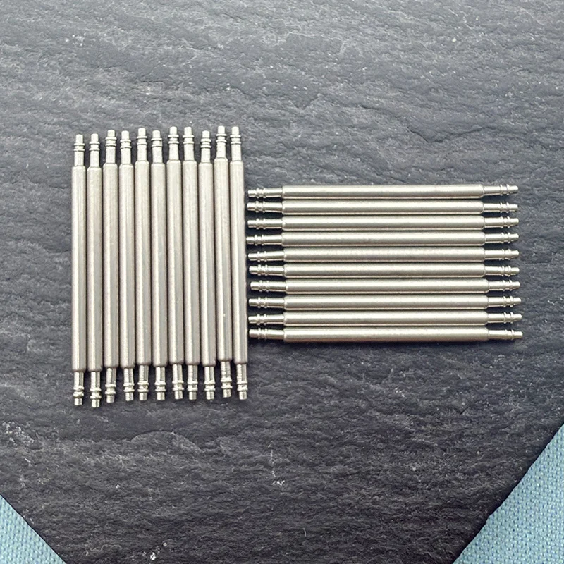 10/20pcs Dia 1.5mm Dia 1.8mm Spring bars Strap link Pins fit For 18mm 19mm 20mm 21mm 22mm 24mm 26mm Watchband Strap Links Bars