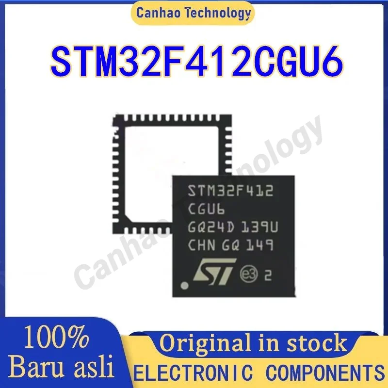 

STM32F412CGU6 STM32F412CGU6TR QFPN-48 Microcontroller Chip