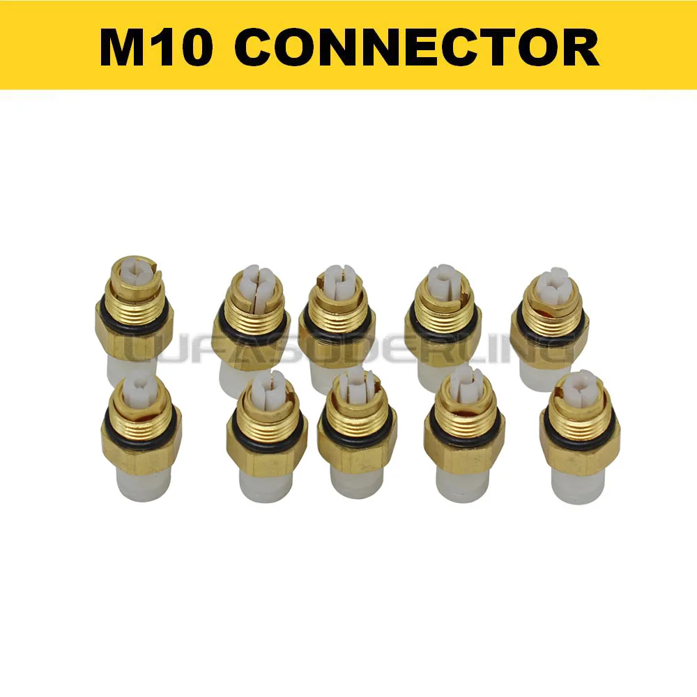 10X M8/M10 Air Suspension Connector Brass Fitting For Benz W221 W220 W164 W211 W212 W251 Audi Q7 VW Touareg Porsche Cayenne Jeep view 6