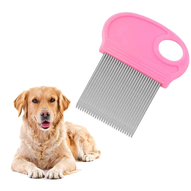 

10pcs Pet Hair Removal Comb Puppy Kitten Hair Clean Tool Pet Dematting Comb Cat Dog Grooming Product Deinsectization Pet Comb