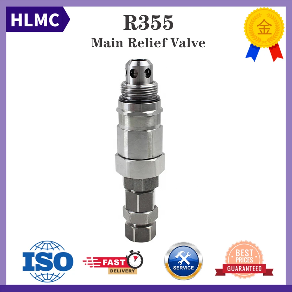 

Construction Machinery Parts Excavator Parts Hydraulic Parts R335 Main Relief Valve