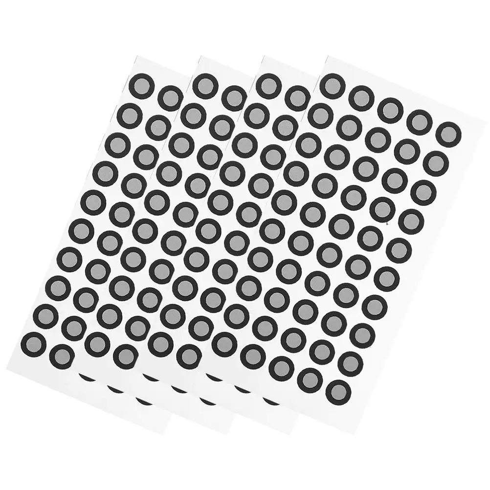 4 Sheets Reflective Marking Dots Scanner Points Magnetic Reference Film Scanning Reflection Markers 3d