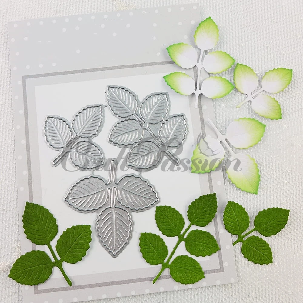 Piggy Craft metalowe matryce do wycinania matryce do wycinania IHS Flowers Leaf Frame Scrapbook papier rzemiosło nóż forma ostrze dziurkacz szablony