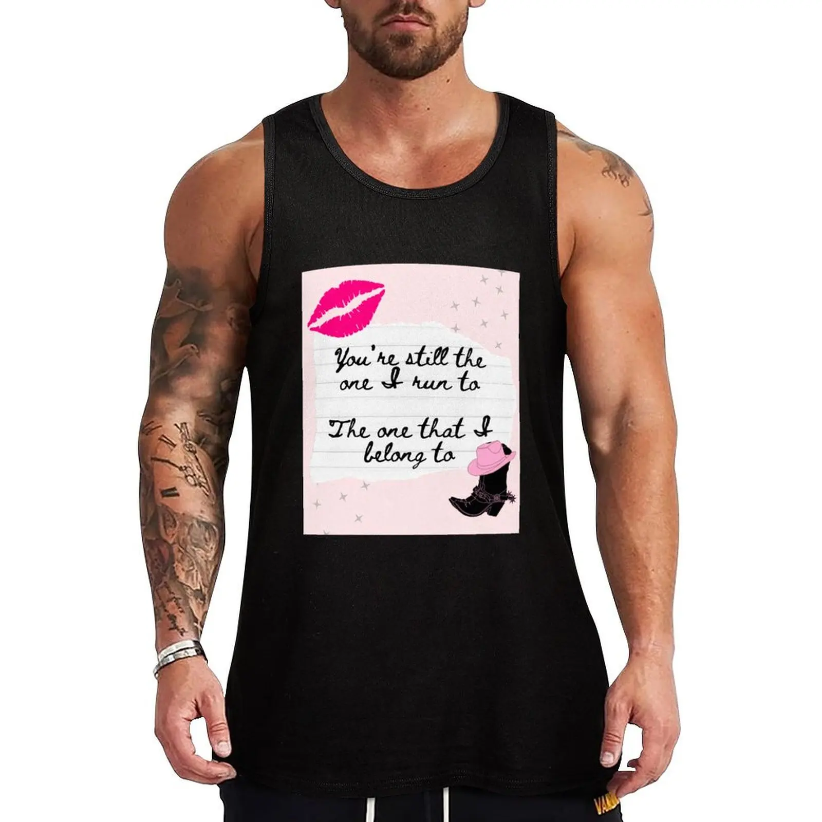 You're Still The One Shania Twain Tank Top Muscle Fitness Tank Top Sleeveless Athletic Workout