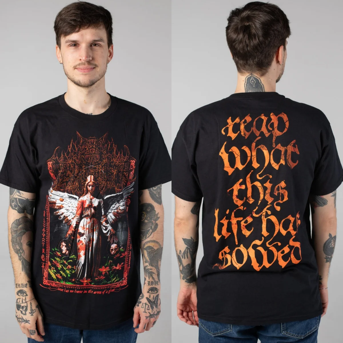 Y2k Thy Art Is Murder Graphic Cotton T-shirt Unisex Summer Short Sleeve Fashion Brand Tee Luxury Casual Vintage Tees view 5