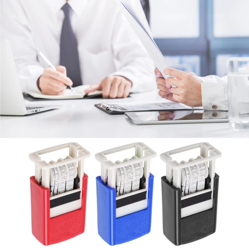 Samotuszująca gumowa pieczątka datownika do daty wysyłki/odbioru papier do majsterkowania