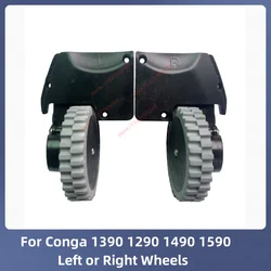 Pièces de rechange de roue droite pour aspirateur robot Conga, accessoires de magasin, 1390, 1490, 1590, 1290