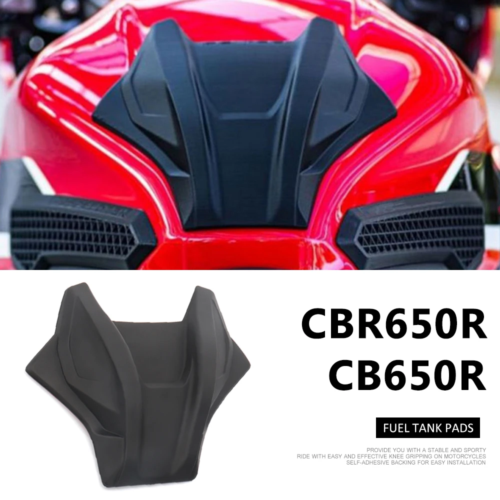 

New Motorcycle Tank Sticker Rubber Gas Fuel Oil Tank Pad Protector Cover Middle For Honda CBR650R CBR 650R CB650R CB 650 R