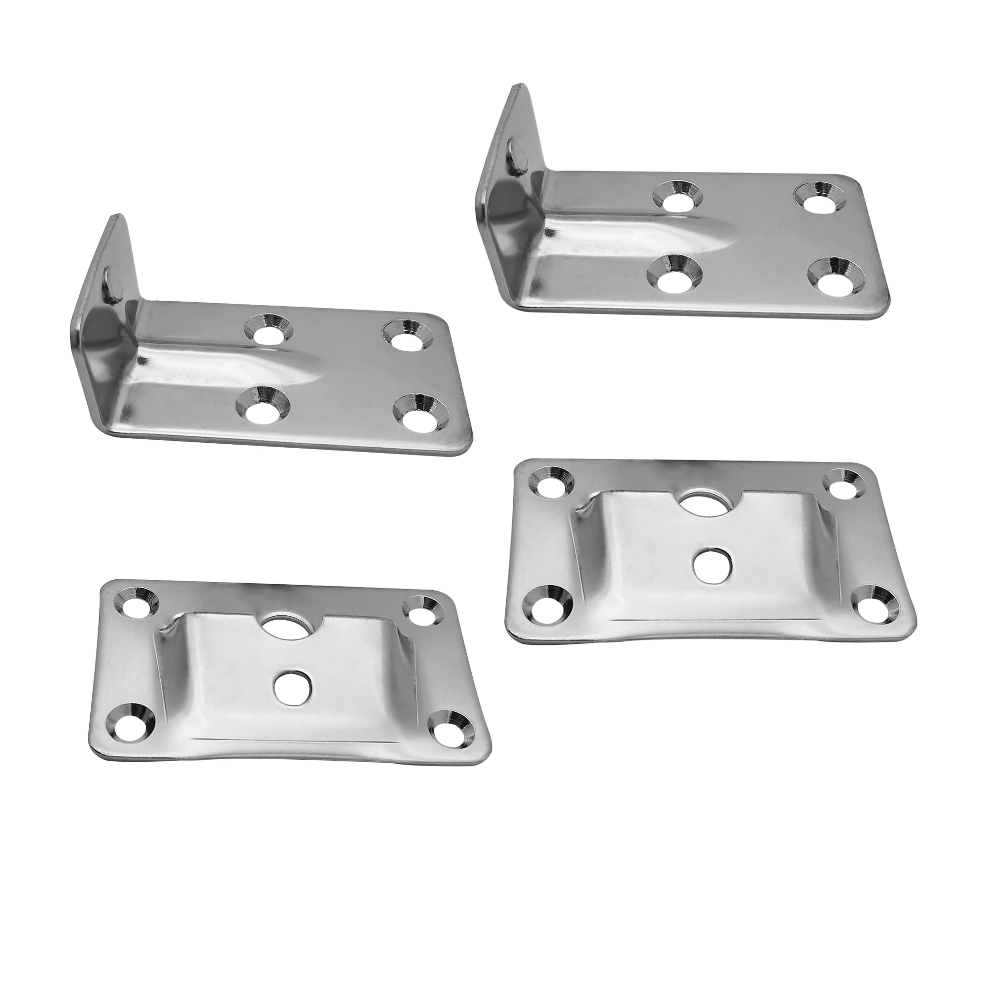 1 pair Marine Grade Stainless Steel 304 Removable Table Bracket set for House Boat Marine Accessories Hardware