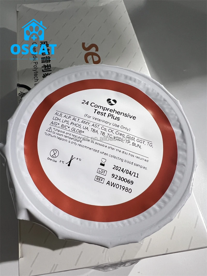 OSCAT Veterinary Equipment Laborgeräte Biochemie-Analysator Tragbarer Biochemie-Analysator