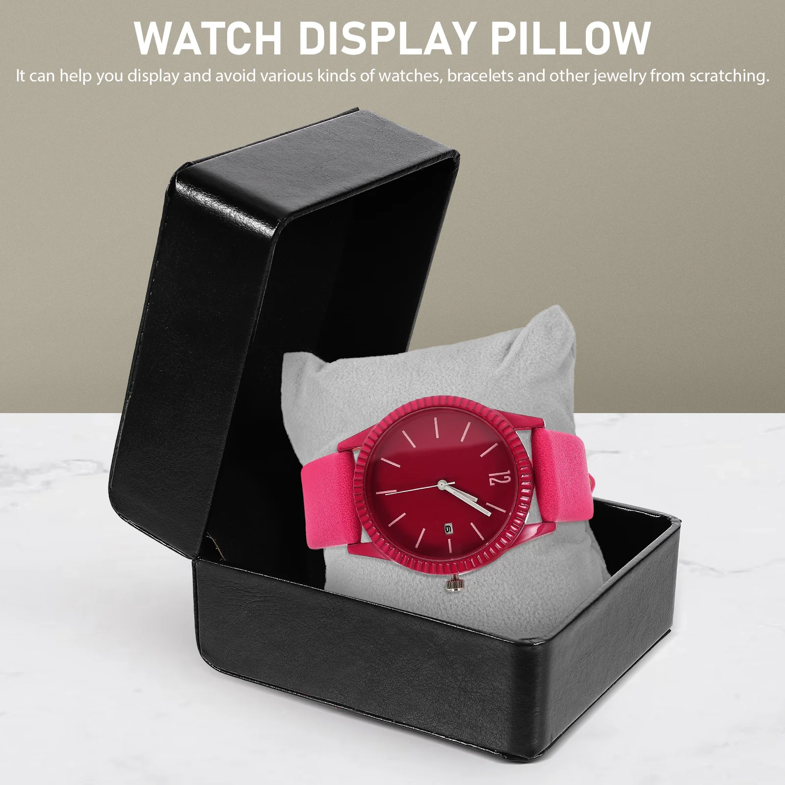 

10pcs Watch Display Pillow Fine Workmanship Anti-Scratch Jewelry Holder For Bracelets Watches Storage Organizer