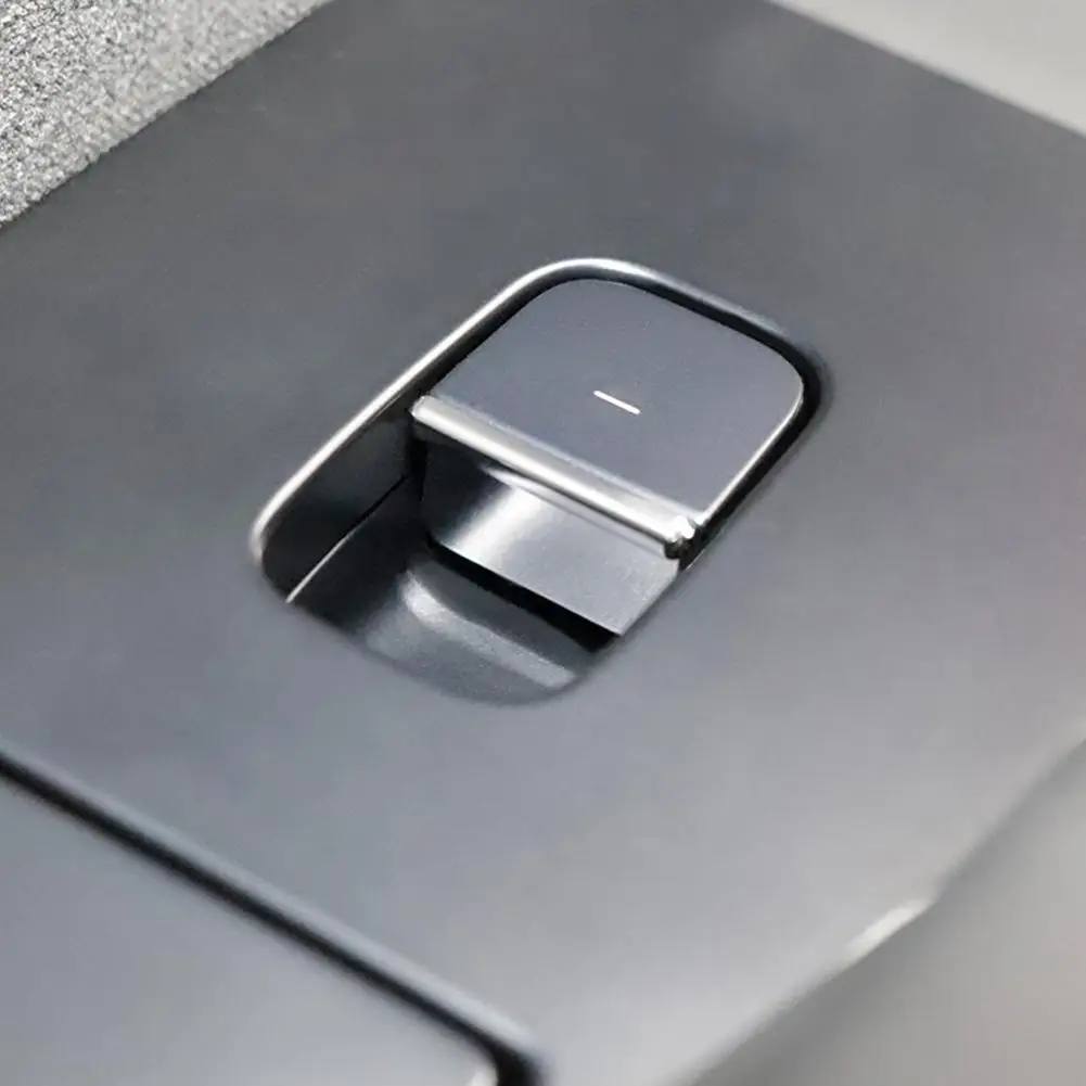Window Switch Button Cover Window Lift Button Patch Trim For Tesla Model Y/3/3+ Highland 2024 ABS Car Accessories