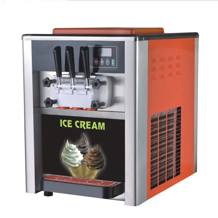 portable home use table top mini fruit/milk ice cream machine