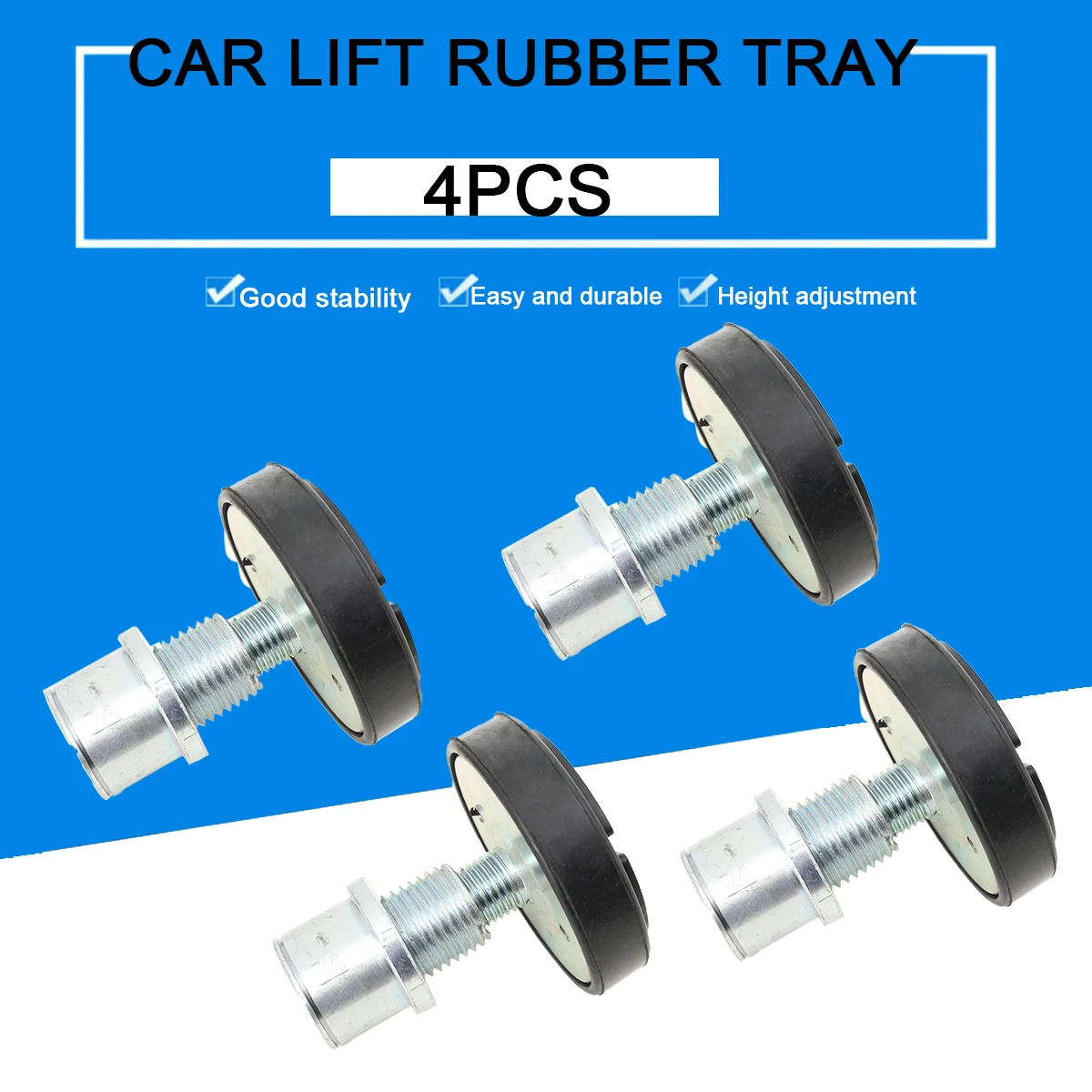 4 قطعة وسادة الرافعة رفع وسادة مطاطية الإطار السكك الحديدية محول ل قرصة لحام الجانب رافع السيارات رفع المطاط منصات أداة للرافعات