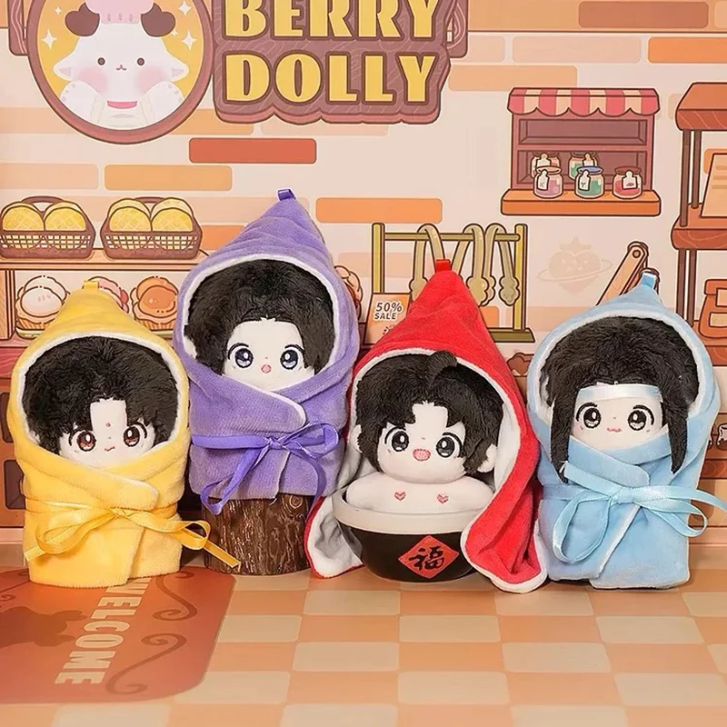 Nieuwe 13Cm Anime Mo Dao Zu Shi Figuur Knuffels Wei Wuxian Kleine Melk Baby Serie Anime Figuur Kawaii Pop Xmas Kids Cadeau Speelgoed