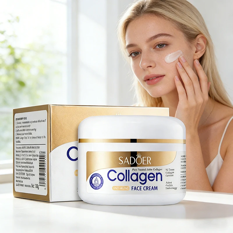 SADOER collagène raffermissant crème pour le visage sknicare hydratant crèmes pour le visage crème facicale beauté visage produits de soins de la peau