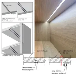 8*9mm 5 szt. 0.5M kanał profil aluminiowy LED do wbudowanej instalacji listwa świetlna LED w szafce szafka kuchenna regał