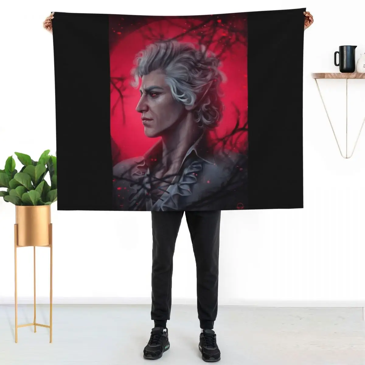 Astarion Throw Blanket Sofa Quilt blankets and throws Hair Summer Beddings Decoratives Beach Blankets