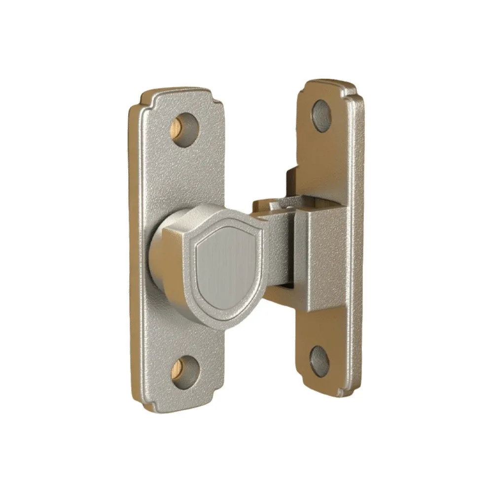 

90 /180 Degree Sliding Door Catch Safety Sturdy Door Buckle Stainless Steel Noctilucent Door Hasp Door Toggle Hardware