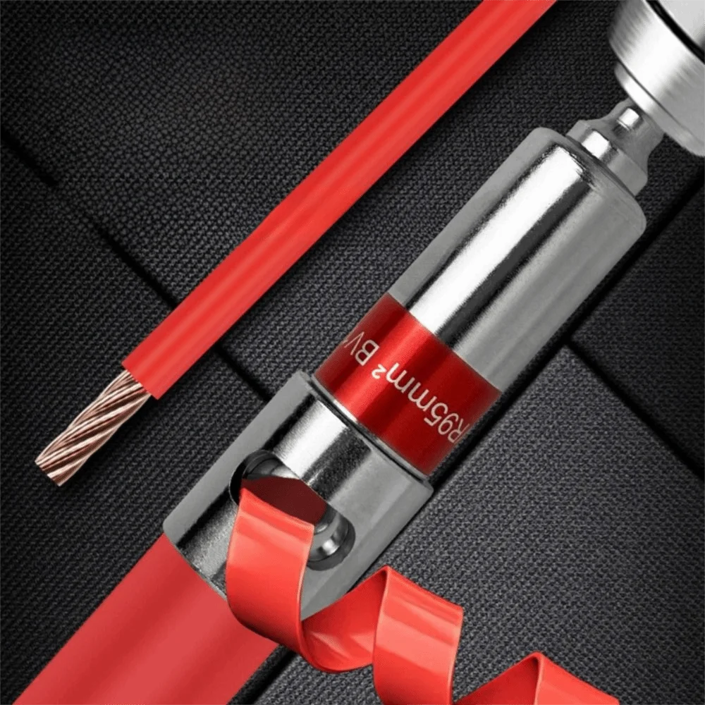 Hexagonal Shank Wire Stripping Tool Stable Structure Solid Metal Hexagonal Handle Tool Multiple Length Options